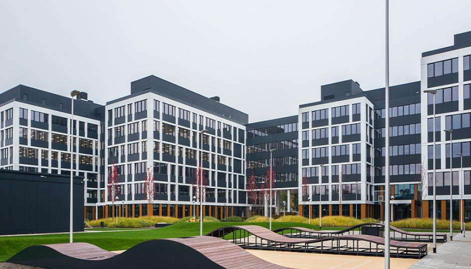 Budowa III etapu Business Garden Wrocław