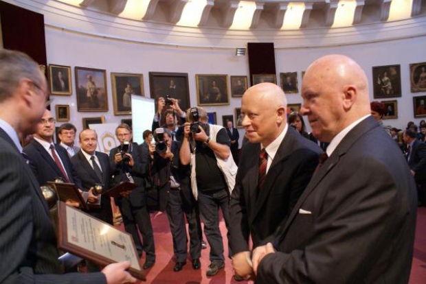 Nagrody dla prezesa Marka Michałowskiego i dla Budimeksu - Pracodawca Roku 2008 w Budownictwie