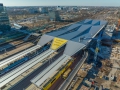 Progress of the construction on the Warszawa Zachodnia train station