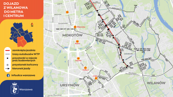 Tramway to Wilanów – new traffic organization from 11 February