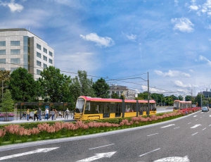 Společnost Budimex podporuje lokální podnikatele – Tučný čtvrtek na trase výstavby tramvajové trati do Wilanowa