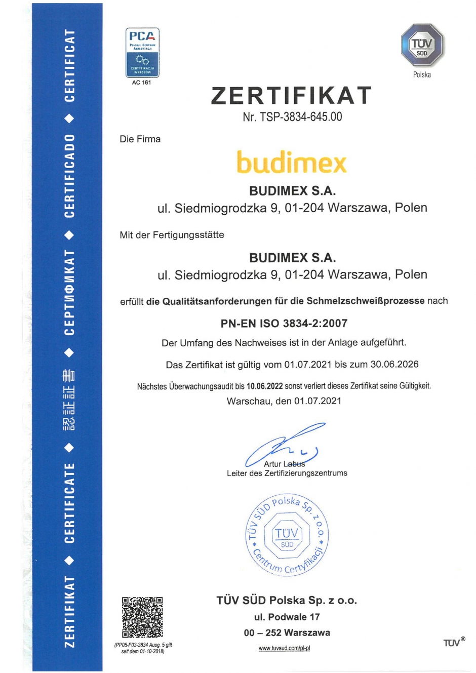 PN-EN ISO 3834
